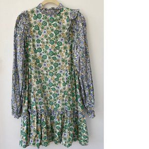 Envii Ruffled Floral Dress